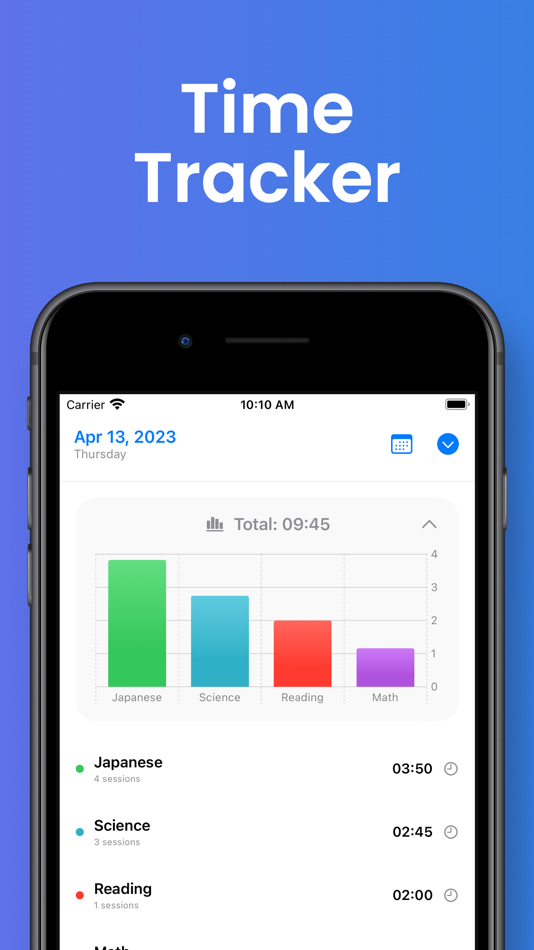 #1. Track Work Hours Simply (iOS) 由: Jordan Holland