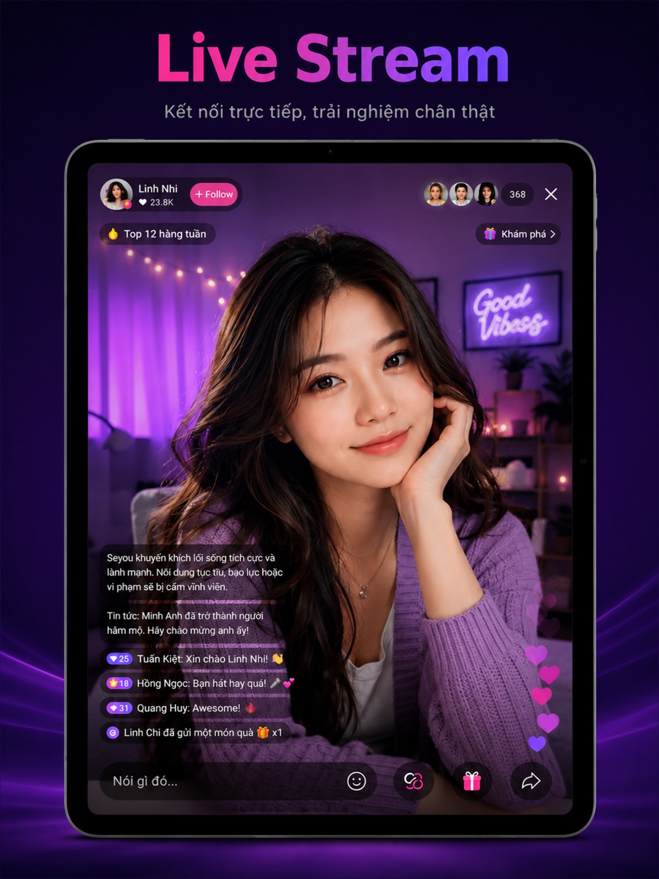 Screenshot 5 of SEYOU Live - Live Stream, Chat