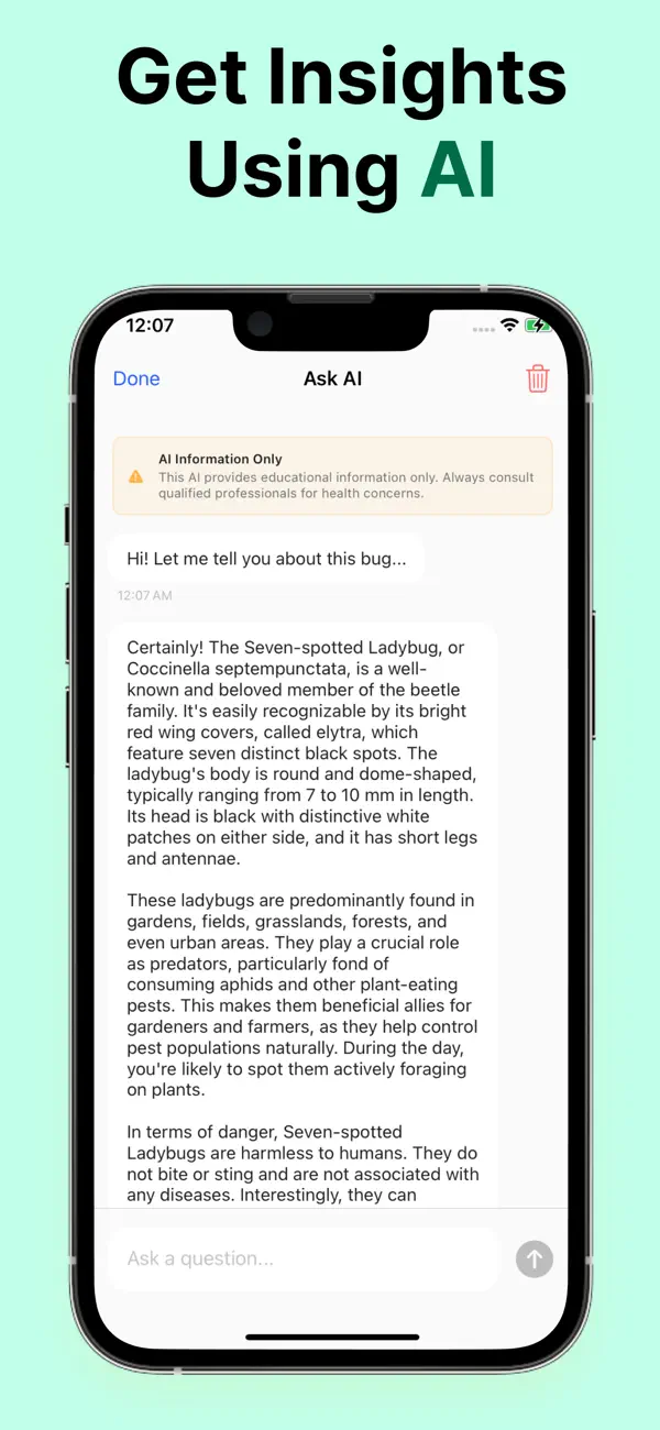 #4. Bug Bite Identifier: AI Scan (iOS) Ved: Juyana Islam
