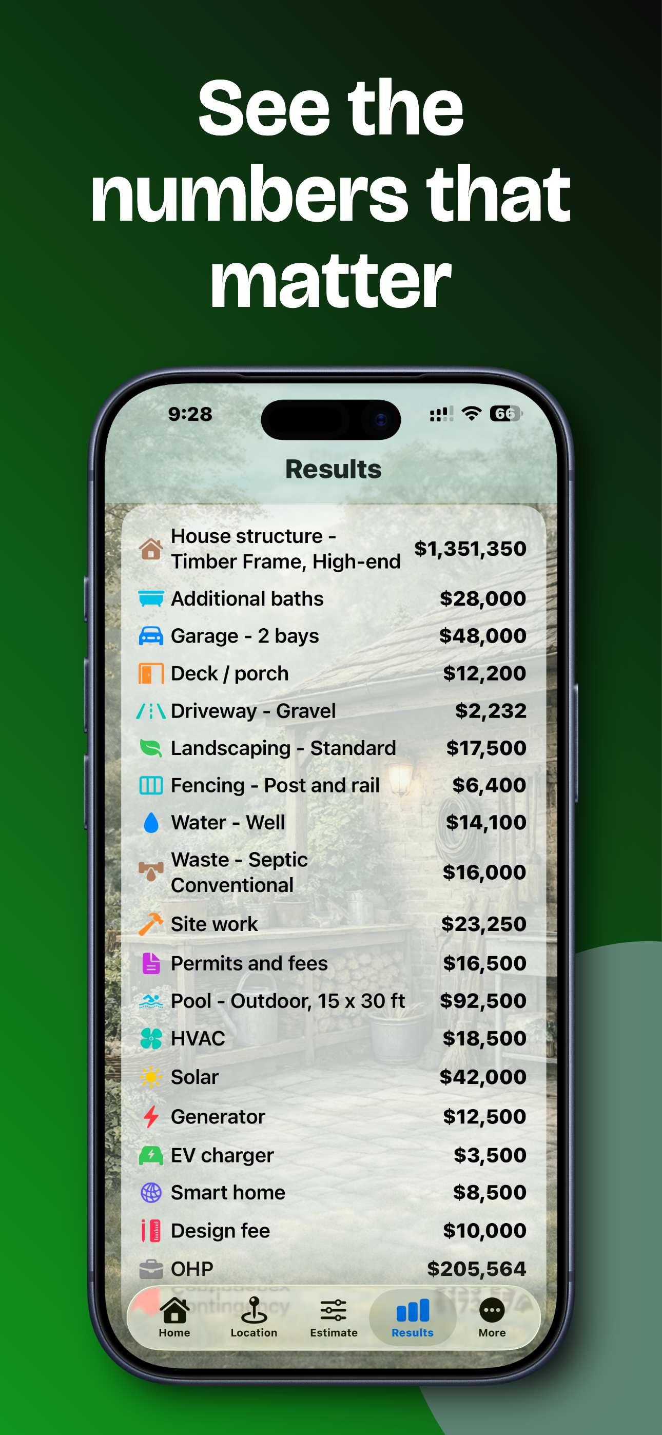 Dream Home Build Estimator screenshot 6
