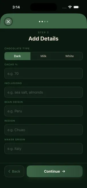 Temper: Your Chocolate Journal screenshot 4