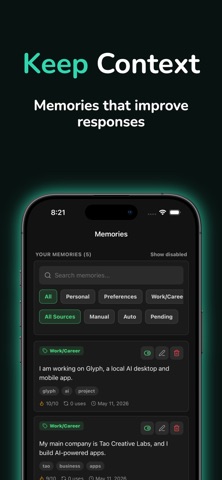 Glyph - Private AI screenshot
