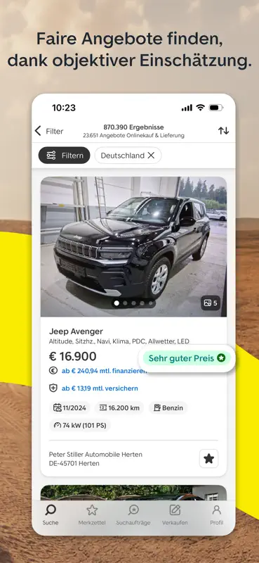 AutoScout24: Auto kaufen screenshot 3 of 9