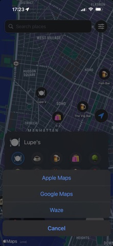 Nemo Places iPhone screenshot