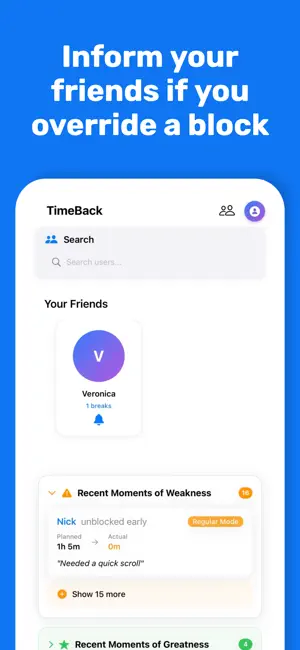 TimeBack: Block Addictive Apps screenshot 2