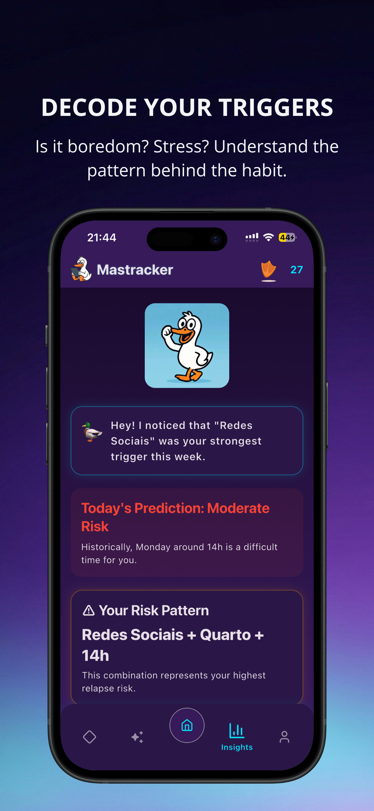 Mastracker: Quit Addiction