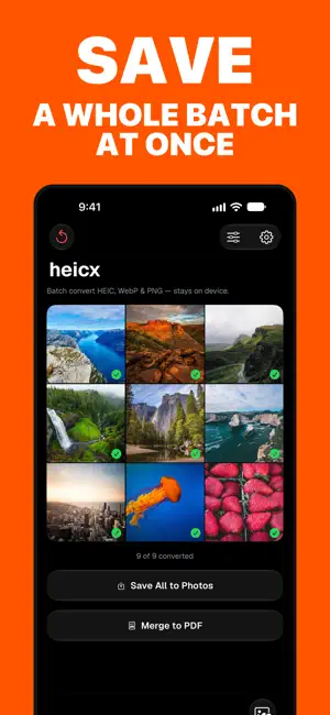 HEIC to JPG Converter: heicx screenshot 2