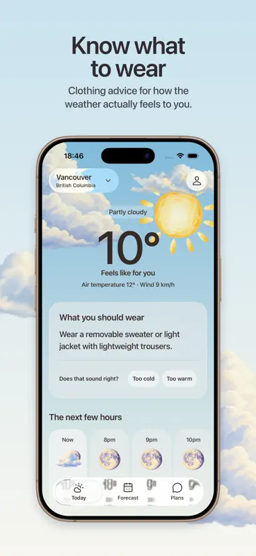 Fairday: Weather, Personalized screenshot 1 of 6