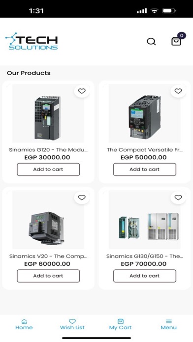 Tech Solutions EG Screenshot