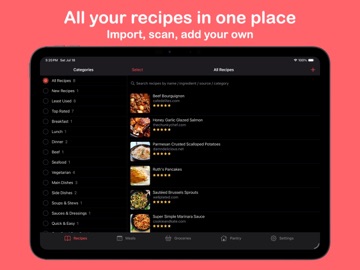 MealBoard - Meal Planner iPad screenshot
