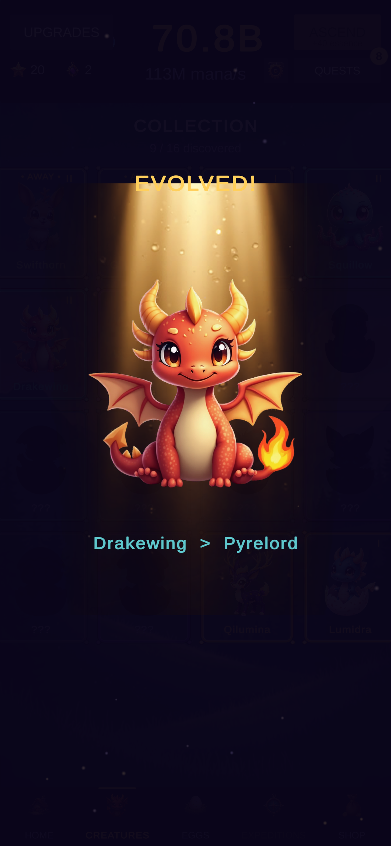 Mythlings: Creature Collector screenshot 6
