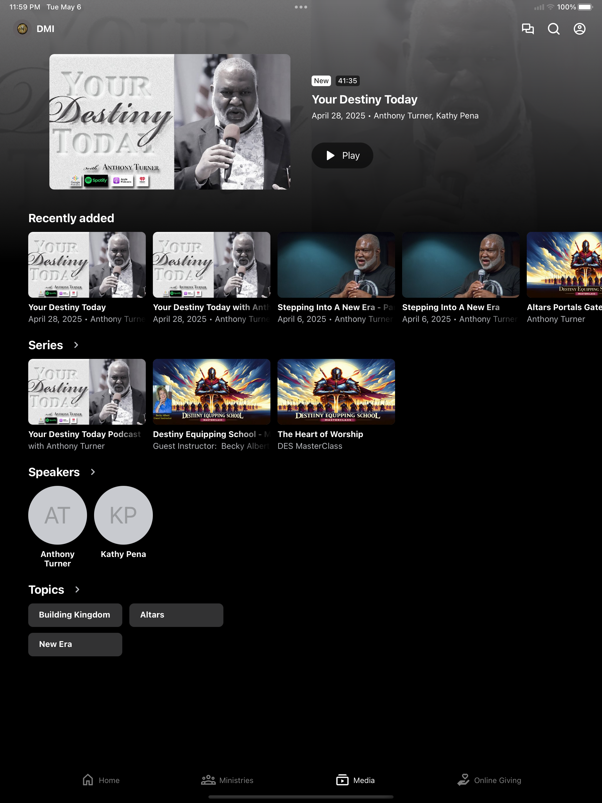 Destiny Ministries Intl.
