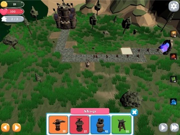 Tower Defence-3D iPad screenshot