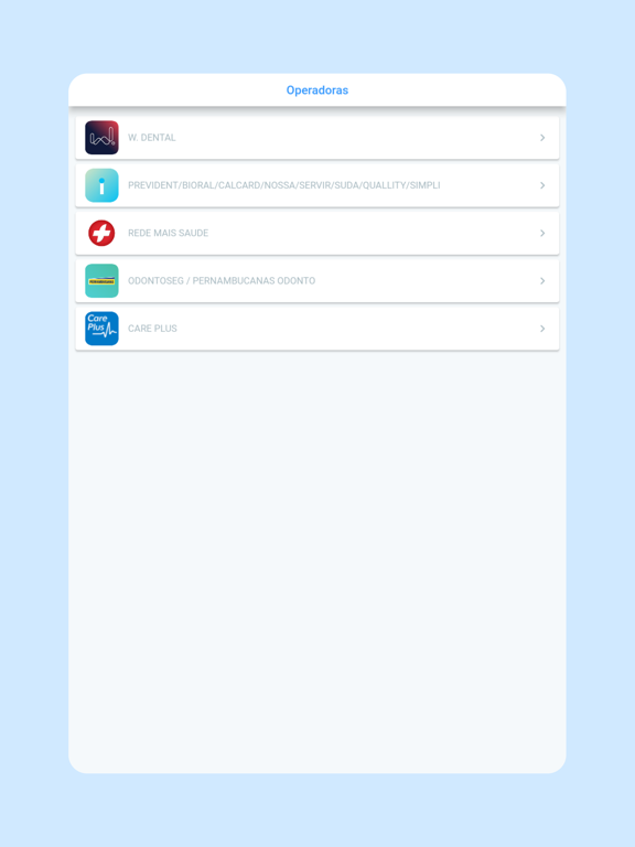 Brazil Dental Credenciados iPad screenshot 4 - Medical app