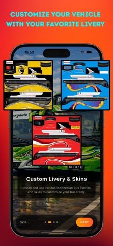 BUSSID Livery ID iPhone screenshot