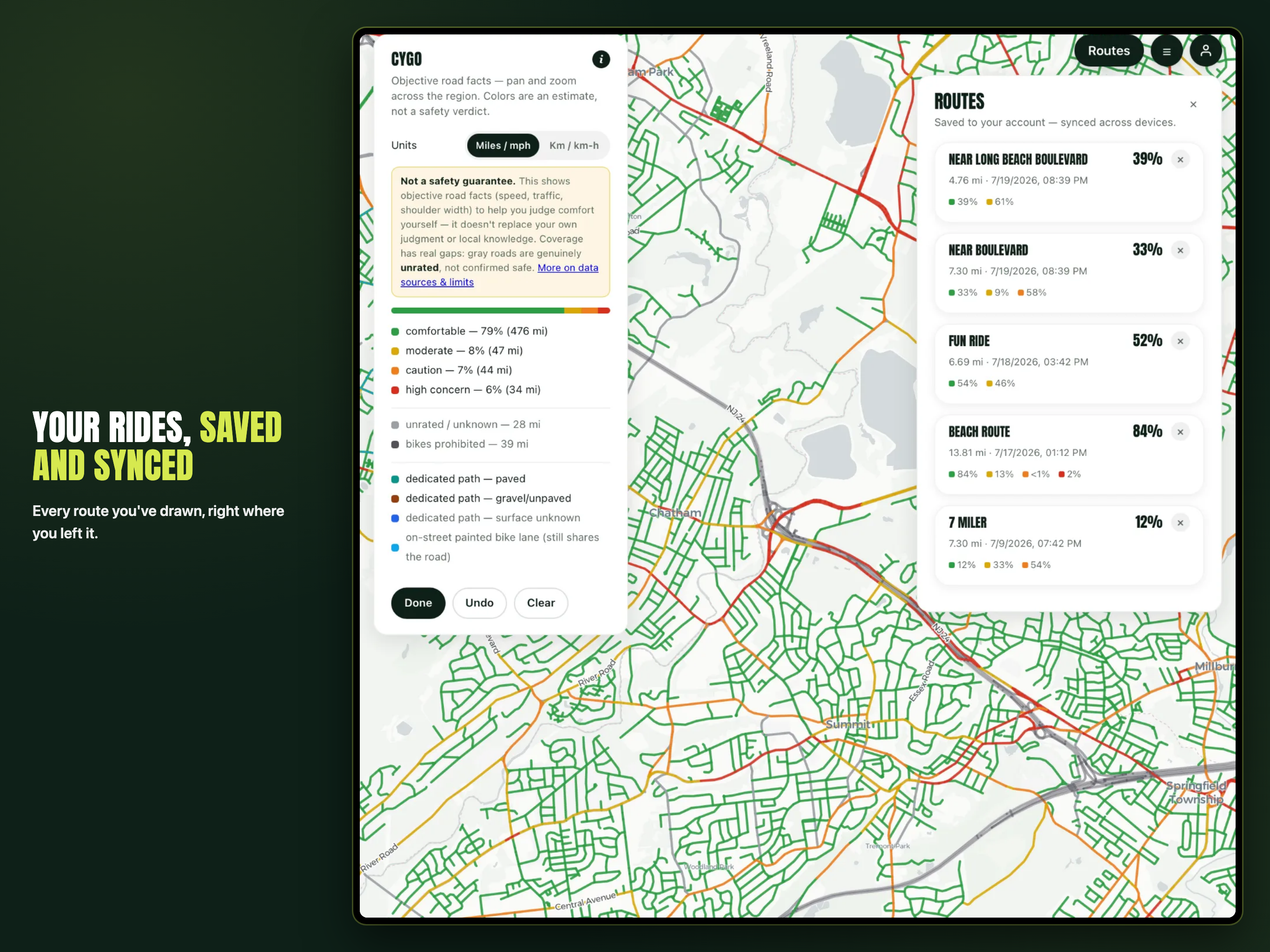 Cygo: Bike, Plan, Safely screenshot 9