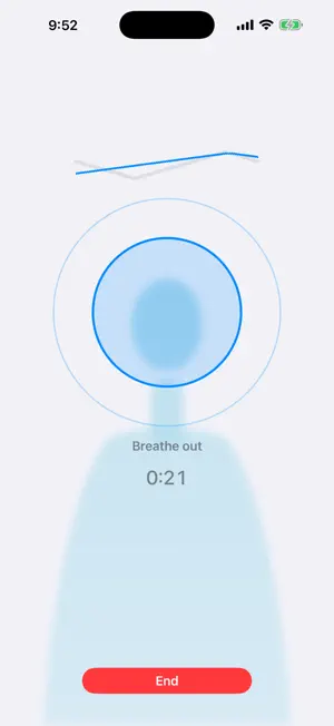 Breath Coach: Guided Breathing screenshot 1