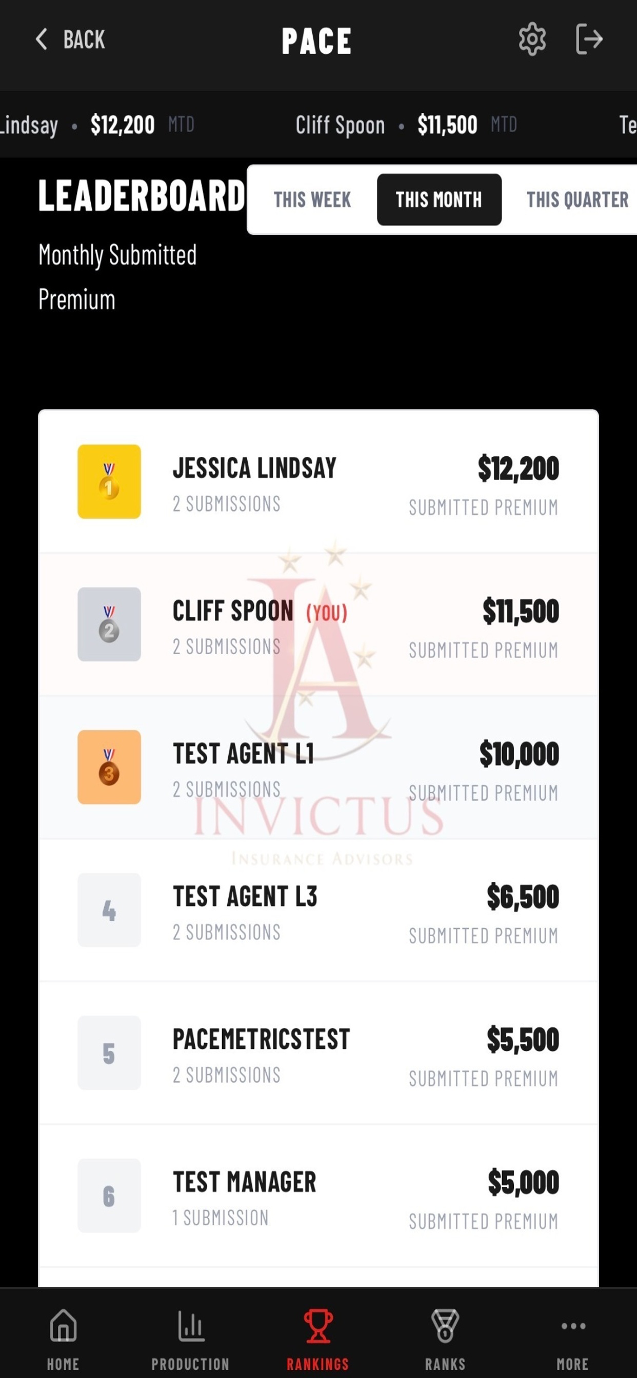 PACE Metrics screenshot 6