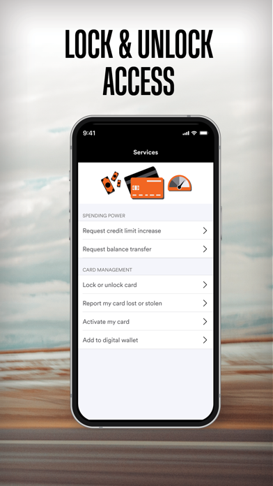 Harley-Davidson® Visa Card Screenshot