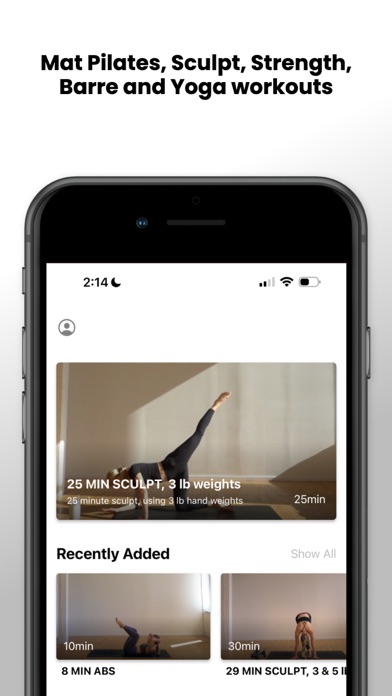 REFINE: Workouts + Wellness Screenshot