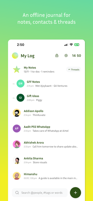 My Log Offline Screenshot 1 of 9
