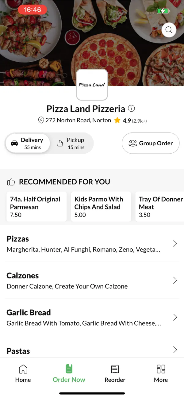Screenshot #2 pour Pizza Land Pizzeria,