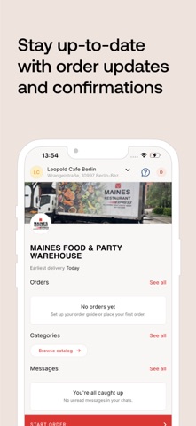 Maines Restaurant Express iPhone screenshot