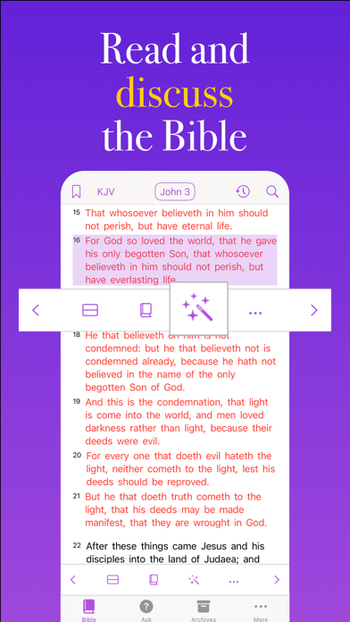 Bible Ace: AI Bible Study Tool Screenshot