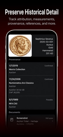Moneta Numismatic Archive Screenshot 2 of 5