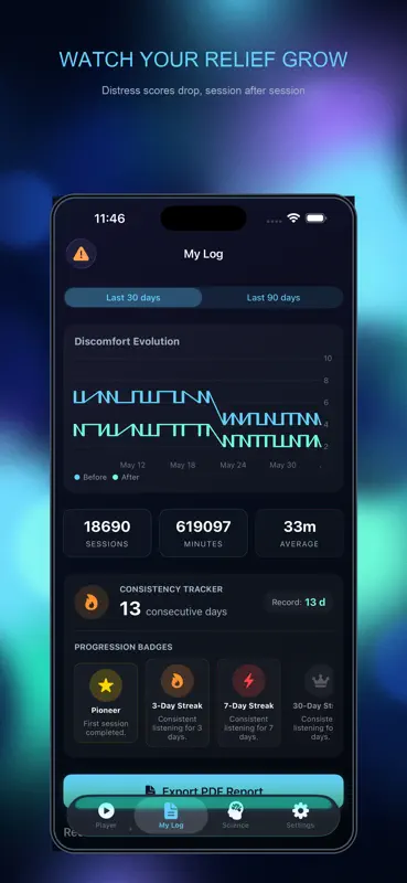 NotchForge: Ear Ringing Relief screenshot 3 of 6