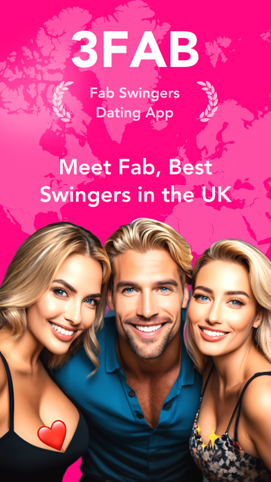 3Fab: Throuple Swingers Dating Screenshot