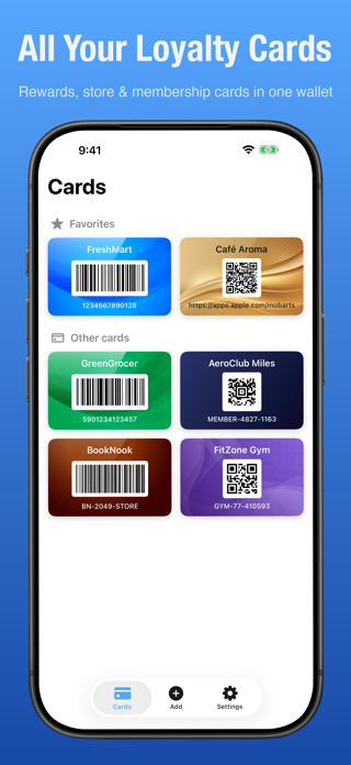 Discount Card Wallet: Barcodes Screenshot 1 of 5