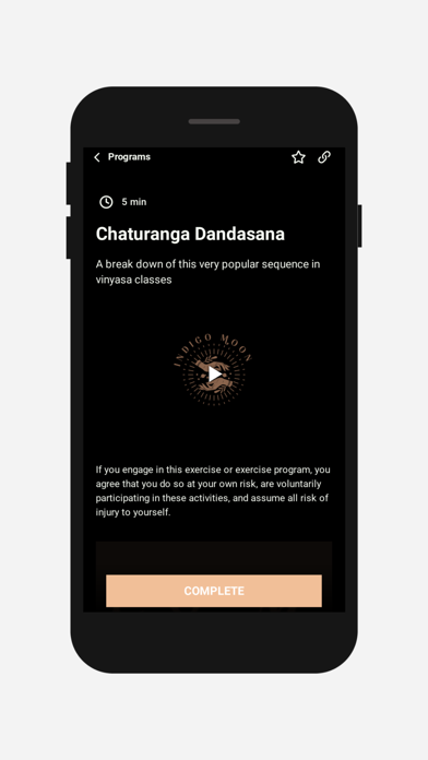 Indigo Moon Yoga Screenshot