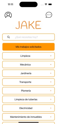 Jake App: Service Finder screenshot