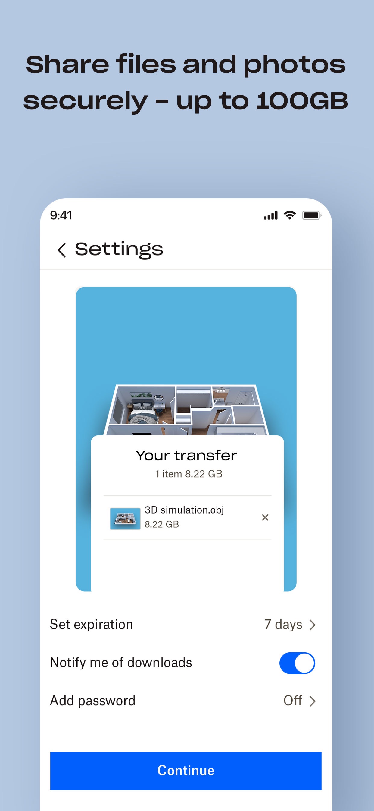 Dropbox: Cloud Storage Backup 스크린샷 5