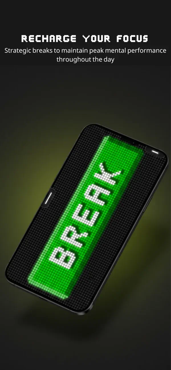 Screenshot #3 pour Pixel Focus – Retro LED Timer