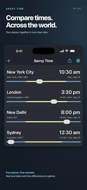 Savvy Time screenshot 1