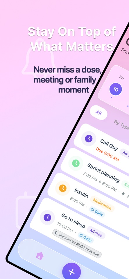 ZeroMiss: Smart Alarms screenshot 1