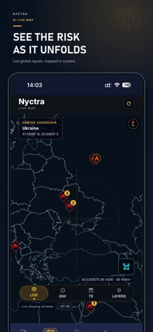 Nyctra: Global Risk Map Screenshot 1 of 6