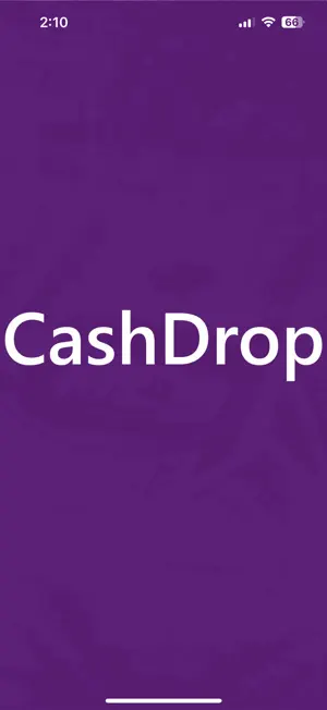 CashDrop Digital Wallet screenshot 1