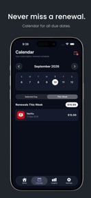 Subscription Manager : Subly screenshot