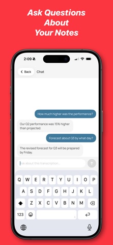 AI Transcription & Notes - RED Screenshot 7 of 7