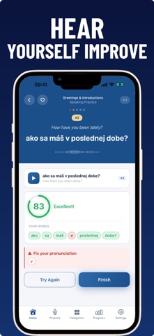 Learn Slovak Speaking Screenshot 3 of 5