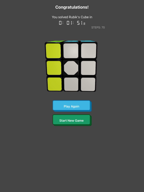 3D Magic Cube Puzzle iPad screenshot 9 - Education app
