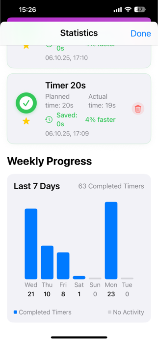 Kids Timer:Daily Routine Clock Screenshot 8 of 10