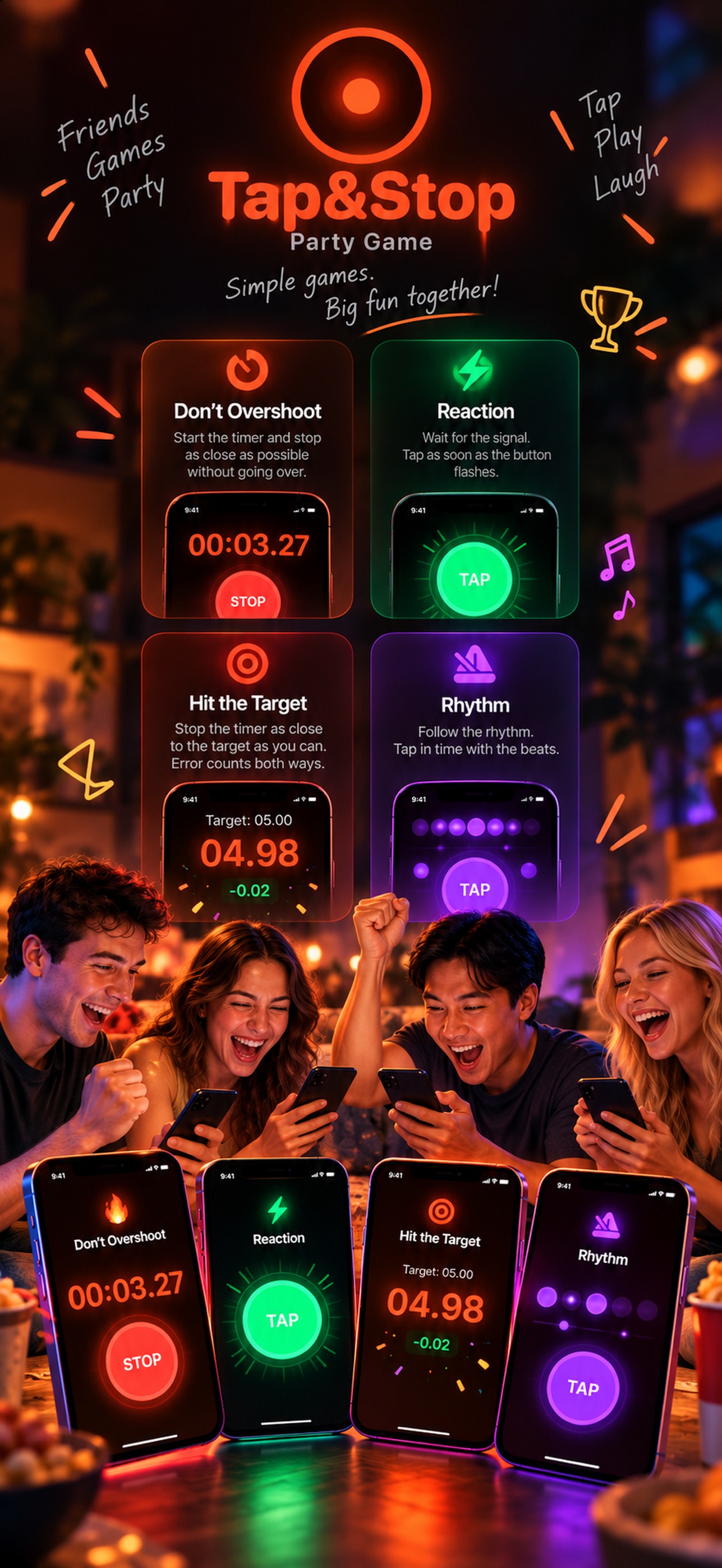 Screenshot 1 of Tap & Stop