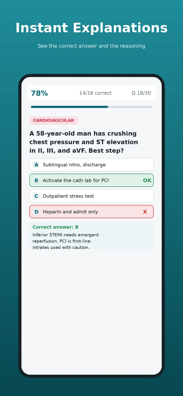 Screenshot #3 pour Emergency Medicine EOR Review