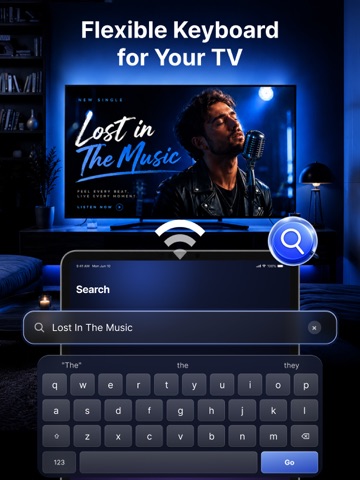 Remote Control for All TV iPad screenshot