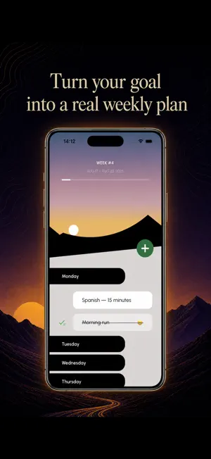 MotivAction: Goal Planner screenshot 1