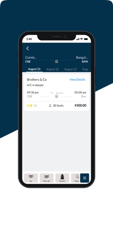 Bus Booking User Screenshot 1 of 5